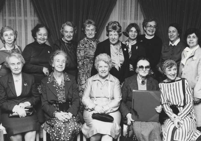 Photo de quelques anciennes présidentes Ottawa-Hull, 1948-1983